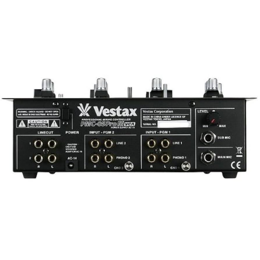 VESTAX ベスタクス PMC-05ProⅢ フェーダーメンテ、カットラグ VESTAX