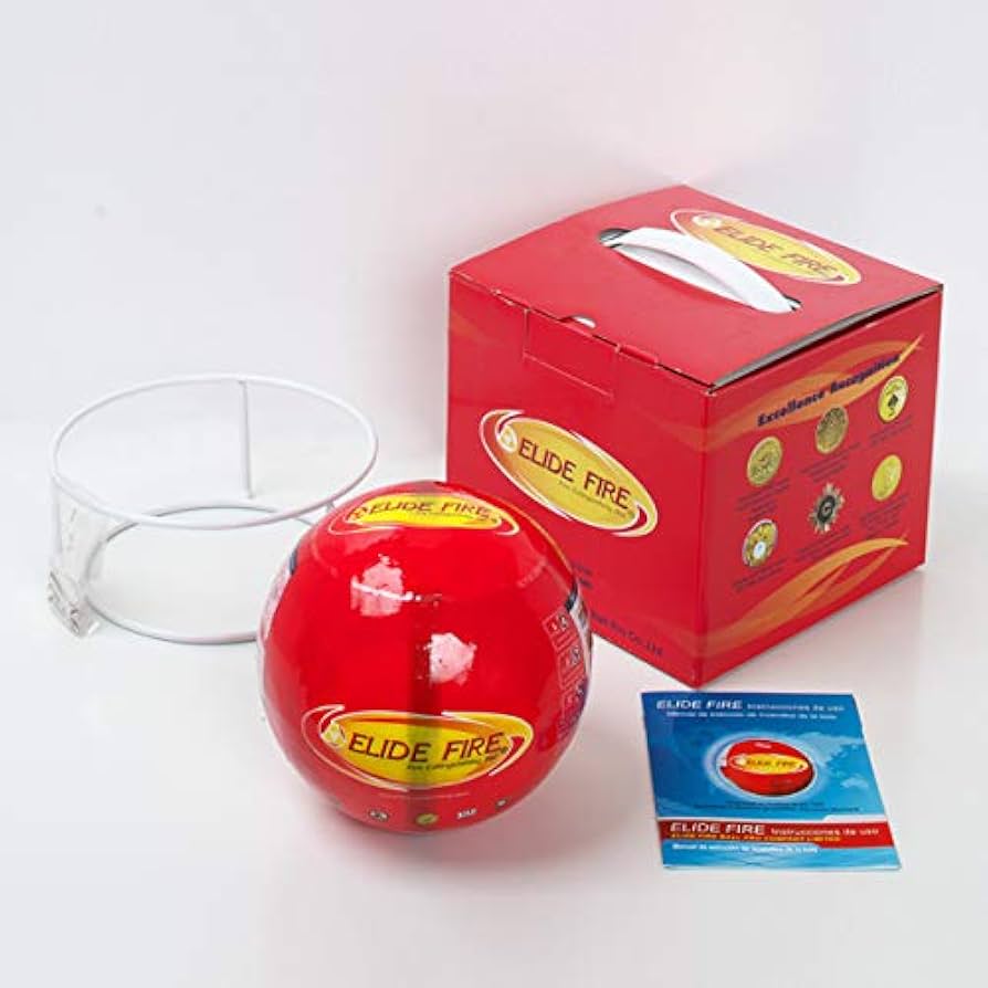 Amazon｜自動消火 ELIDE FIRE BALL エライドファイヤーボール 消火器