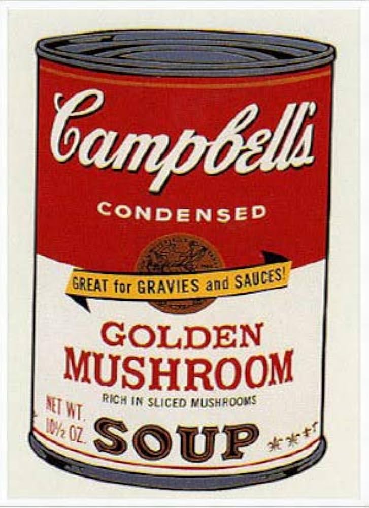 Amazon | ポスター アンディ ウォーホル Sunday B Morning キャンベル