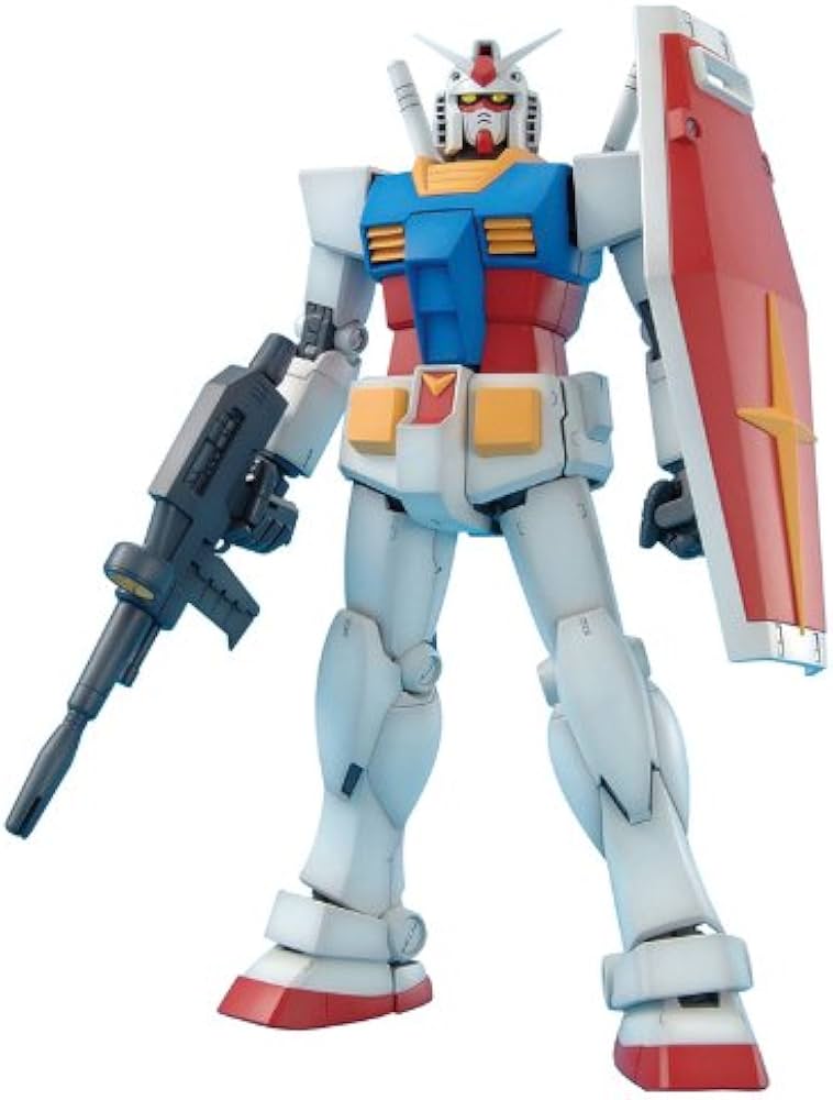 Amazon.com: Gundam RX-78-2 Gundam Ver 2.0 with Extra Clear Body