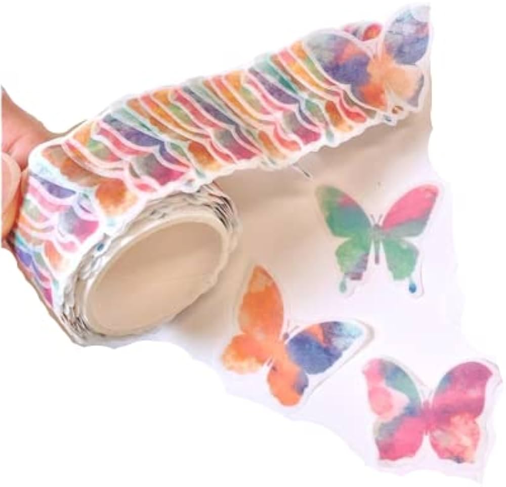 Amazon.co.jp: 1枚ずつはがせる【マスキングロールテープ】 100枚