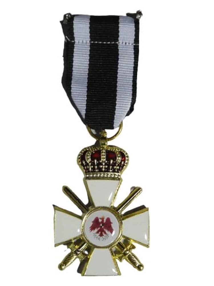 W帝政ドイツ軍/プロイセン王国＊5連ミニチュア襟ボタン穴チェーン