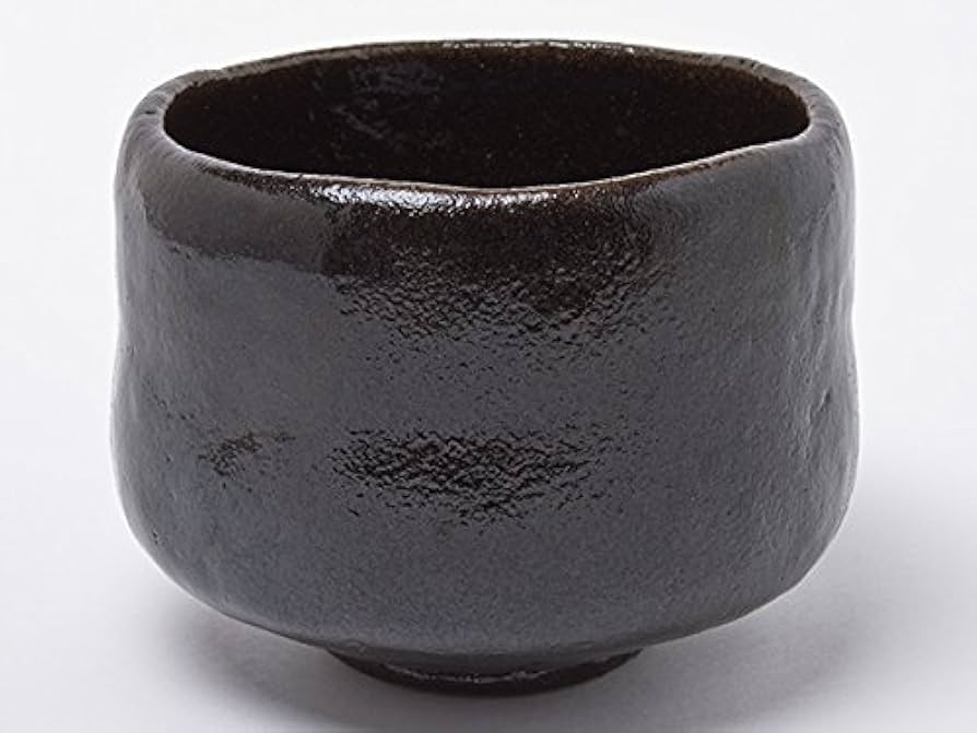 Amazon | 池田退輔 作 本間焼 黒茶碗 ikedataisuke-05 | 池田退輔 | 抹茶碗