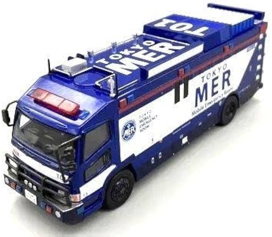 東京MERカーTO1 1/64ミニカー Amazon.co.jp: TOKYO MER ～走る緊急救命室～