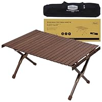 Amazon | Hilander(ハイランダー) ウッドロールトップテーブルLIGHT90