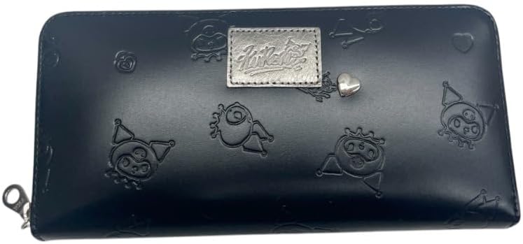 ナダヤ サンリオキャラクターズ 長財布 クロミ 牛革製 ブラック タグ