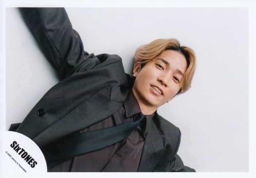 公式写真 田中樹 SixTONES imitation rain Man 公式写真 田中樹