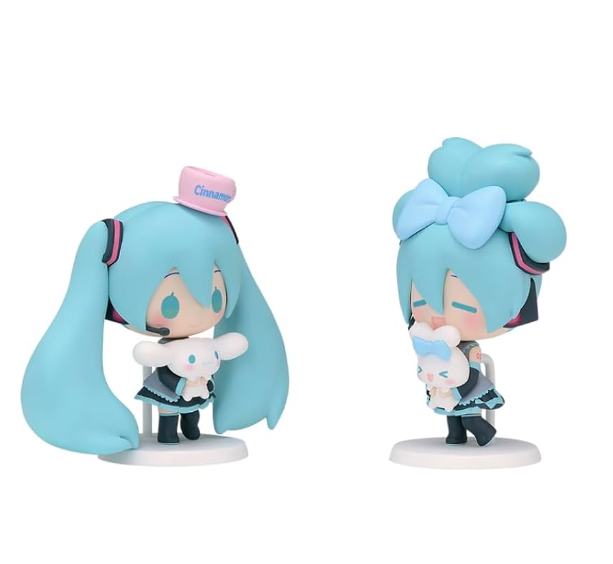 初音ミク×シナモロール フィギュアセット 初音ミク シナモンロール