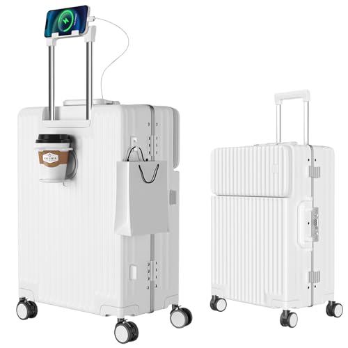 スーツケース アルミフレーム ストッパー付き 機内持ち込み フロント