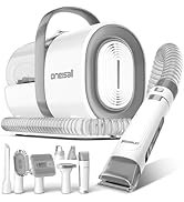 Amazon.co.jp: 【ブラシと掃除機一体型】Oneisall 犬 バリカン 吸引式