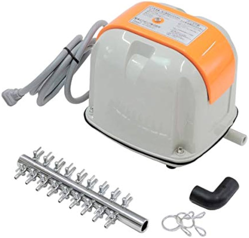 Amazon.co.jp: AP-40P（18方分岐装置付き）安永エアポンプ 水槽