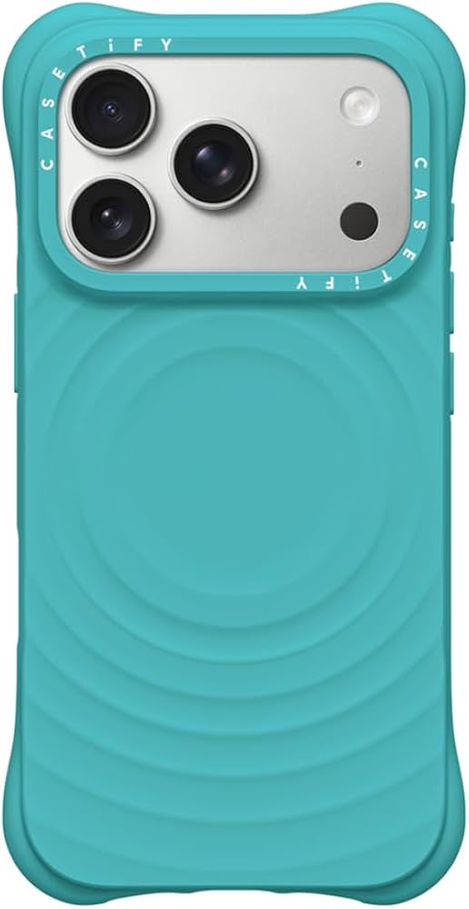 CASETiFY iPhone 17 Pro ケース マグセーフ ソフトブルー CASETiFY