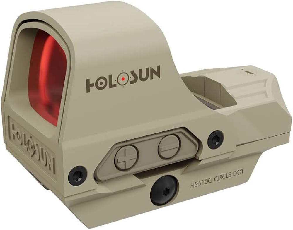 Amazon.co.jp: [HOLOSUN/ホロサン] HS510C-FDE Open Reflex レッド