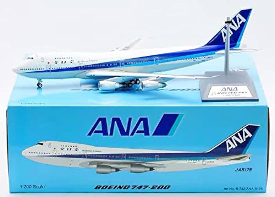 新品】 B-Models1/200 全日空ANA B747-200JA8175 Amazon.co.jp: B