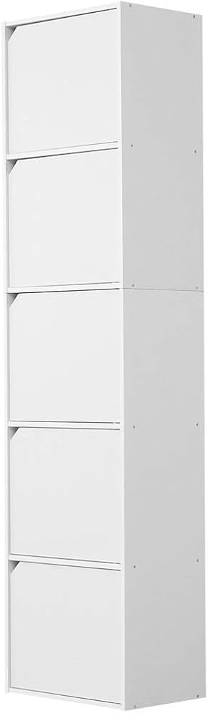 Amazon | A4サイズ収納OK！扉付きカラーボックス【-5ivox-フィボックス