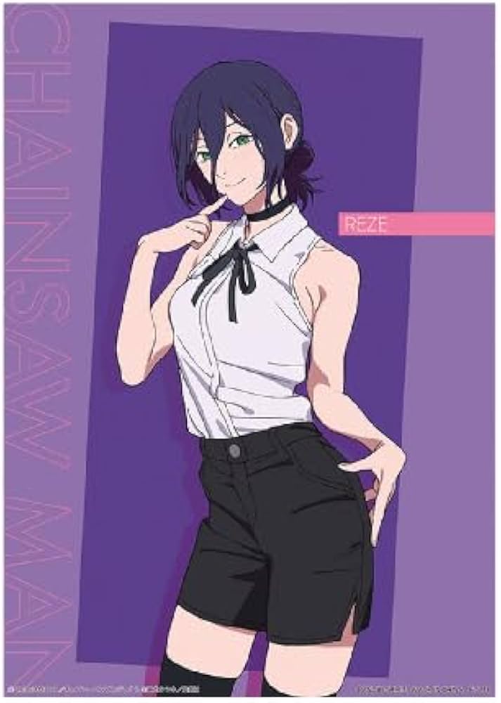 一番くじ 劇場版 チェンソーマン レゼ篇 H賞 クリアポスター C賞バス