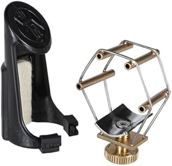 Francois Louis サックスリガチャー 交換可能プレート付き Francois