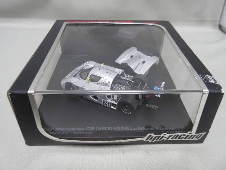 Amazon.co.jp: hpi 1/43ザウバー メルセデス C9#63 1989 Le Mans