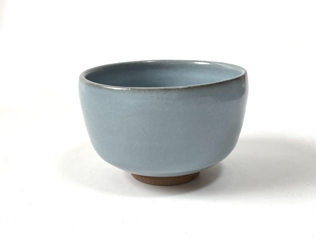 中島宏 人間国宝 「青瓷湯呑」 湯呑 2客組 共箱 弓野窯 煎茶道具