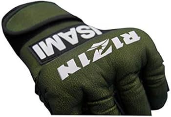 Amazon | ISAMI イサミ RIZIN オープンフィンガーグローブ 合皮 日本製