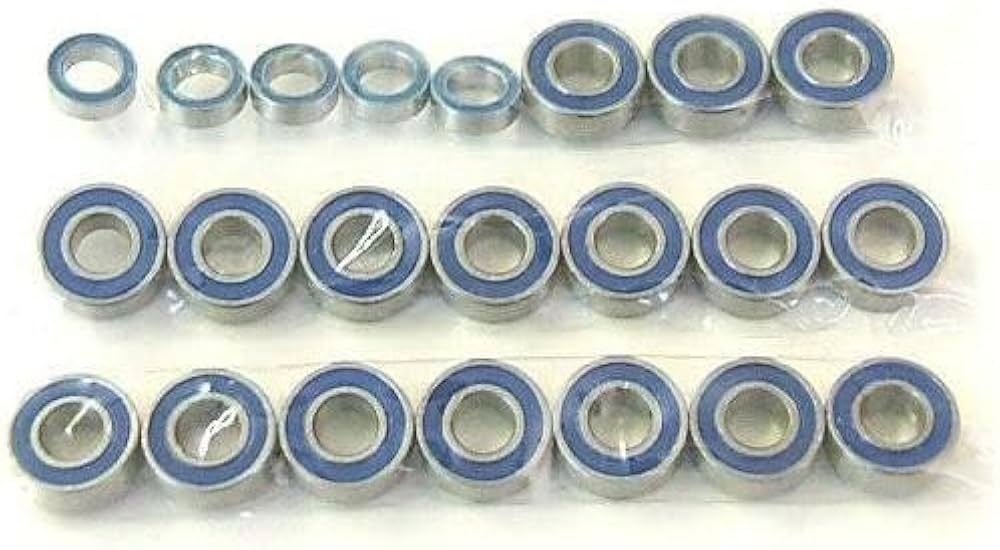 タミヤ ホットショットⅡ フルベアリング アルミホイールハブ セット