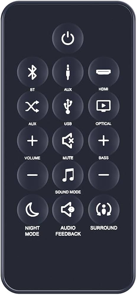 Amazon | 交換用リモコン for JBL Bar Studio 2.0 Channel Soundbar BT