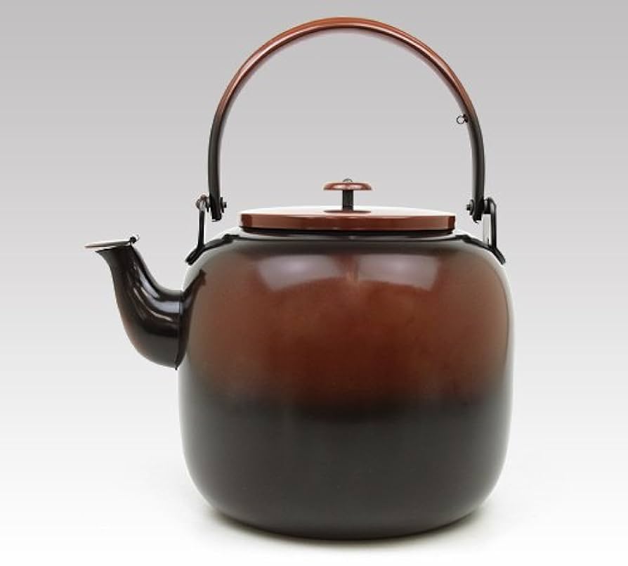 一喜堂 腰黒水次 水指 【極上品】銅製 お茶道具/紙箱 茶道具 【茶器