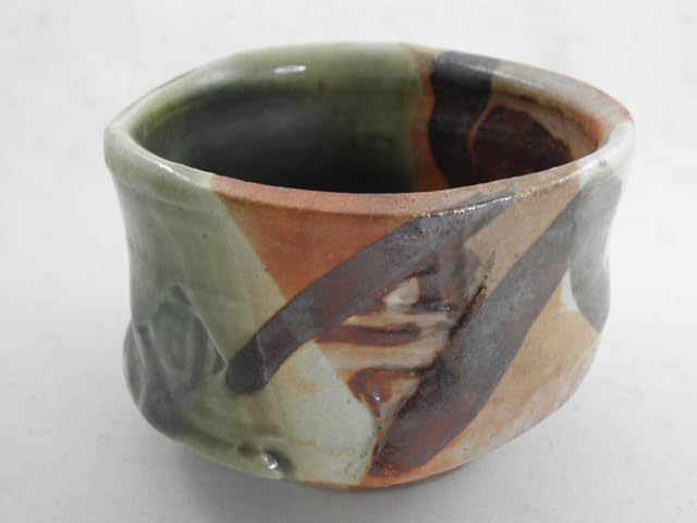 茶道具 茶碗 色絵 南天に雪うさぎ 東山 深山 抹茶茶碗 抹茶碗