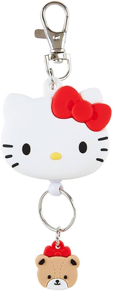 Amazon.co.jp: サンリオ(SANRIO) フェイス形リールキーホルダー ハロー