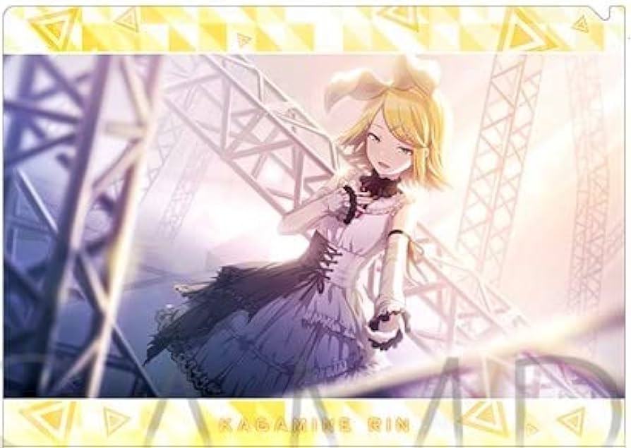 Amazon.co.jp: 鏡音リン クリアファイル vol.8 （誰もいないセカイ) ①