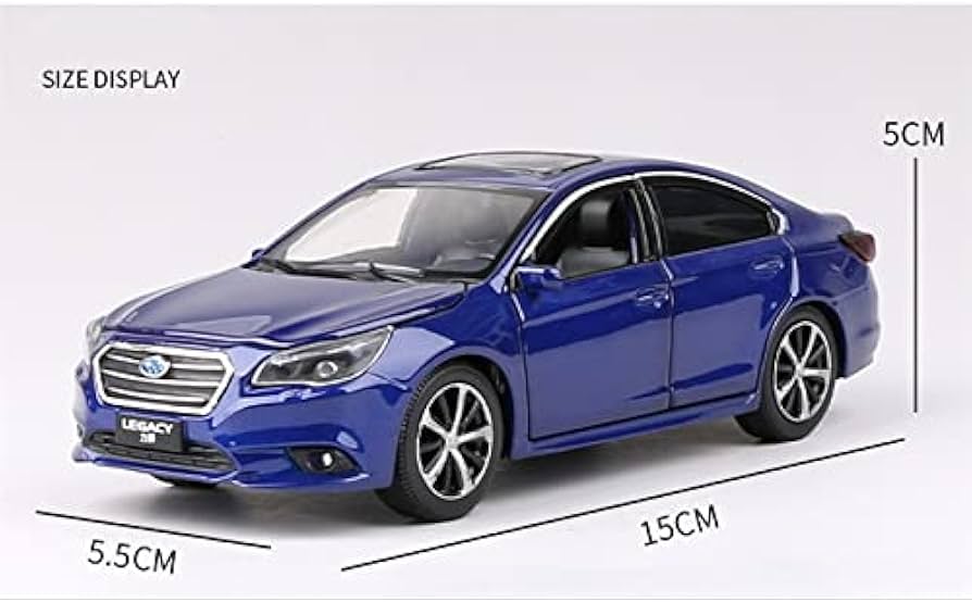 Amazon | ミニカー スケールモデルカー 1:32スバルレガシィ合金