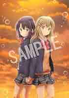 安達としまむら アニメイト 全巻 購入 特典 A3クリアポスター 安達と