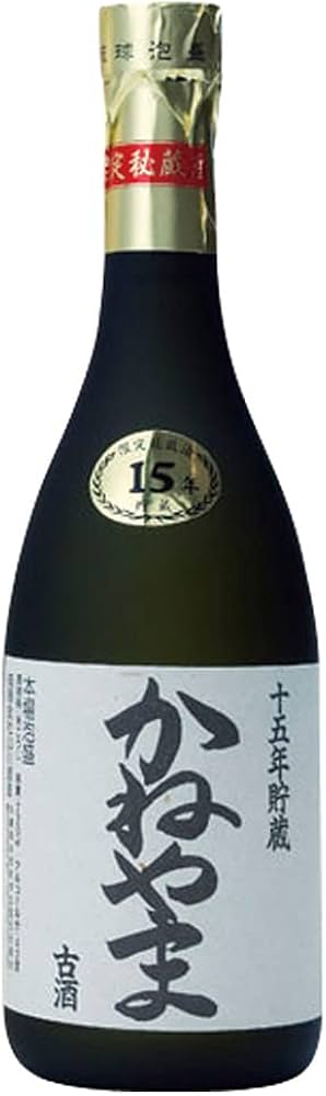 Amazon.co.jp: かねやま 15年古酒 43度720ml [沖縄県] : 食品・飲料・お酒