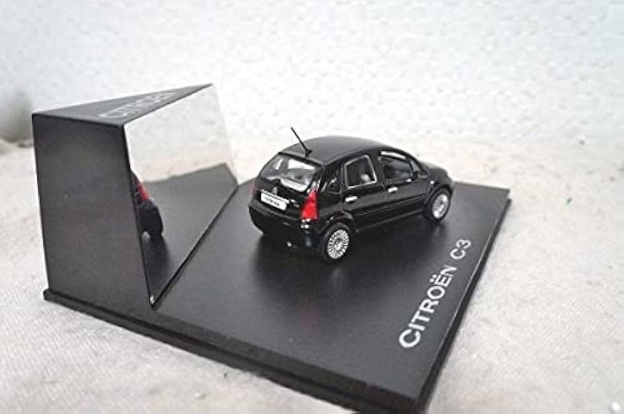 Amazon | ノレブ シトロエン C3 1/43 ミニカー 黒 ① | ミニカー・ダイ
