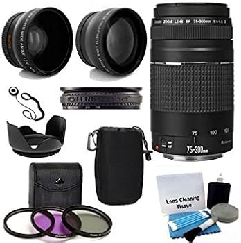 Amazon.co.jp: Canon EF 75-300mm f/4-5.6 III 望遠ズームレンズ 2倍