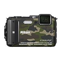 Amazon | Nikon デジタルカメラ COOLPIX AW130 カムフラージュグリーン