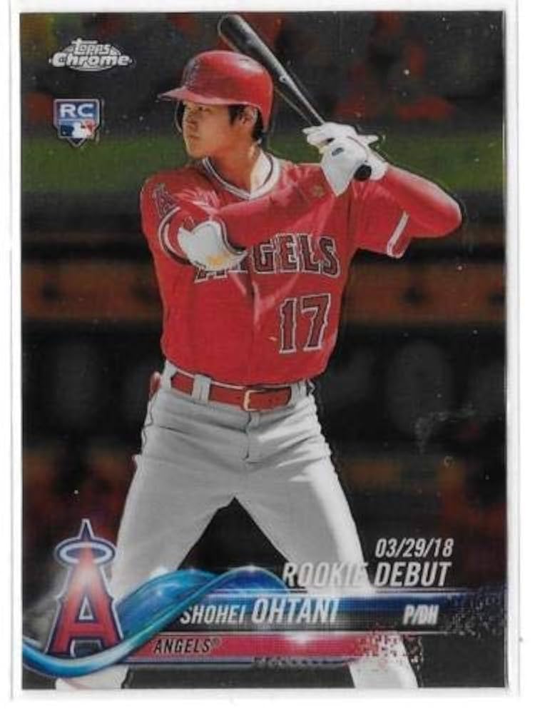 Amazon.com: 2018 Topps Chrome Update # HMT32 Shohei Ohtani RC