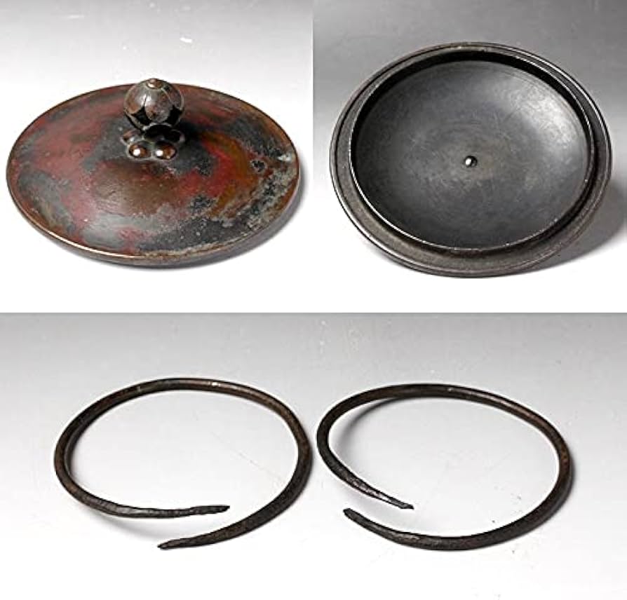 2代下間庄兵衛造『鉄釜鎖』大西清右衛門（浄心）極箱