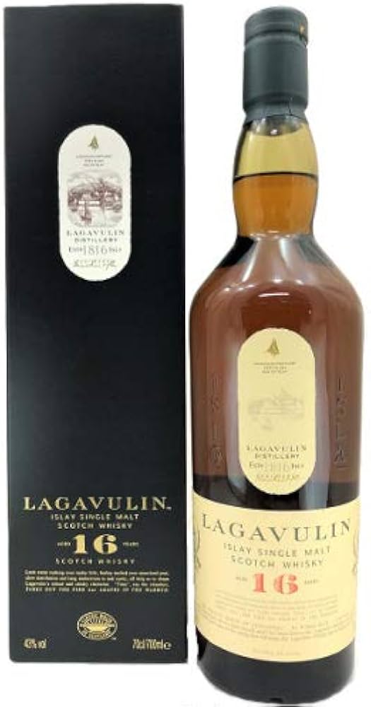 Amazon.co.jp: ラガヴーリン 16年 700ml 43度 [並行輸入品] : 食品