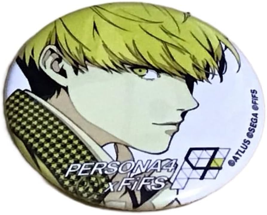 ペルソナ4 主人公 鳴上悠 FIFS 缶バッジ 21個セット ペルソナ4 主人公