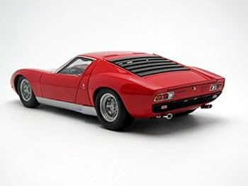 Amazon | AUTOart 1/18 ランボルギーニ ミウラ SV (レッド・シルバー