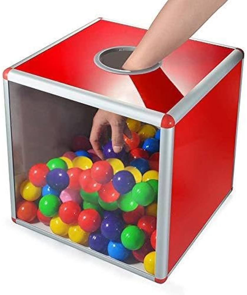 Amazon.co.jp: 【EAST】 抽選箱1面クリア 小型 25cm×25cm×25cm