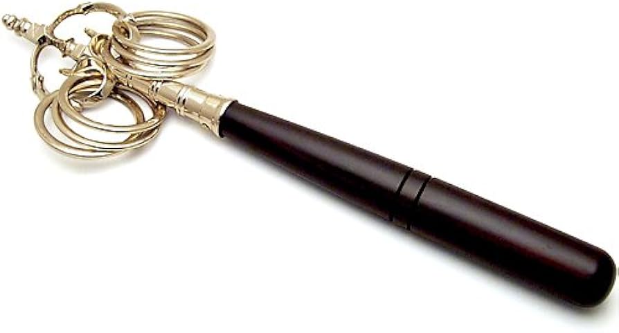 Amazon｜仏壇屋 滝田商店 鳴金錫杖 小型(長さ28cm)◇密教で使われる