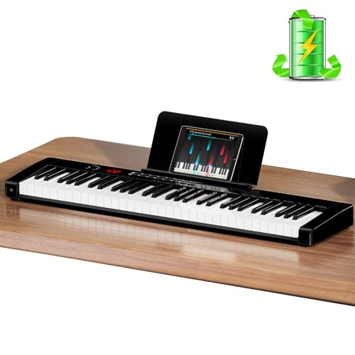 Amazon | TERENCE 電子ピアノ 61鍵タッチレスポンス鍵盤 2025年改良