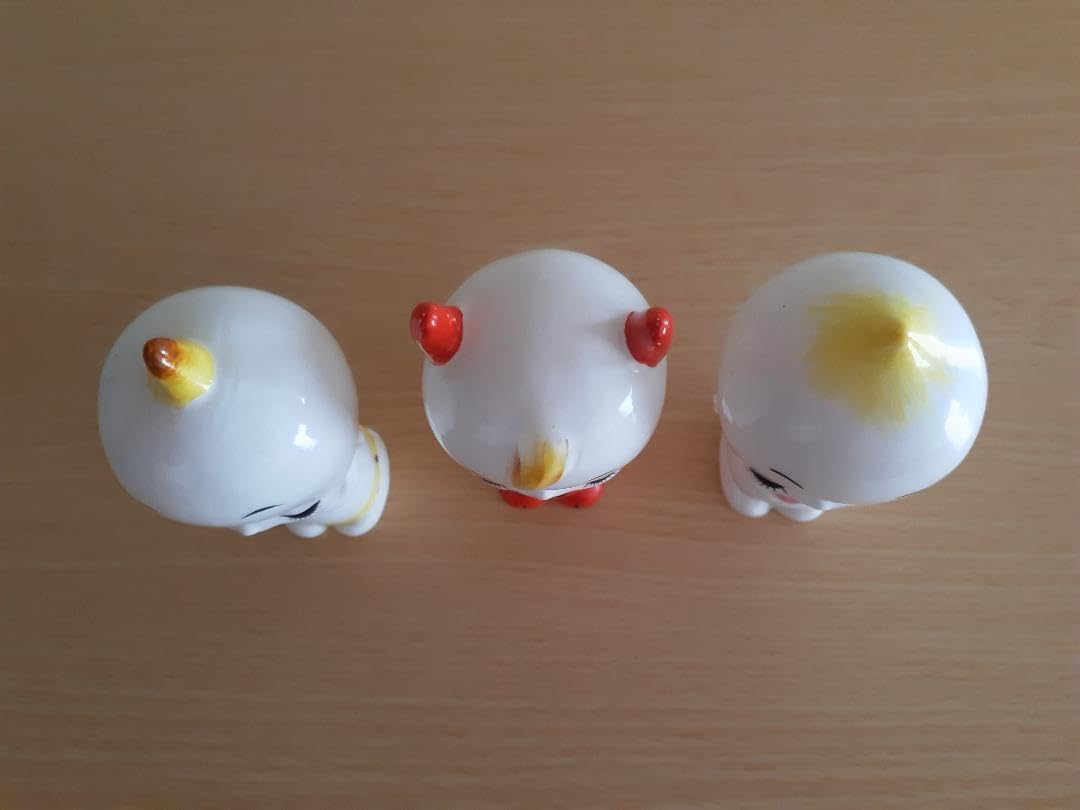 内藤ルネ 赤ちゃん3人組 陶器 オーナメント 箱入り 内藤ルネ 赤ちゃん