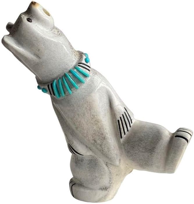 ズニ族 Zuni インディアンジュエリー フェティッシュ クマ お守り