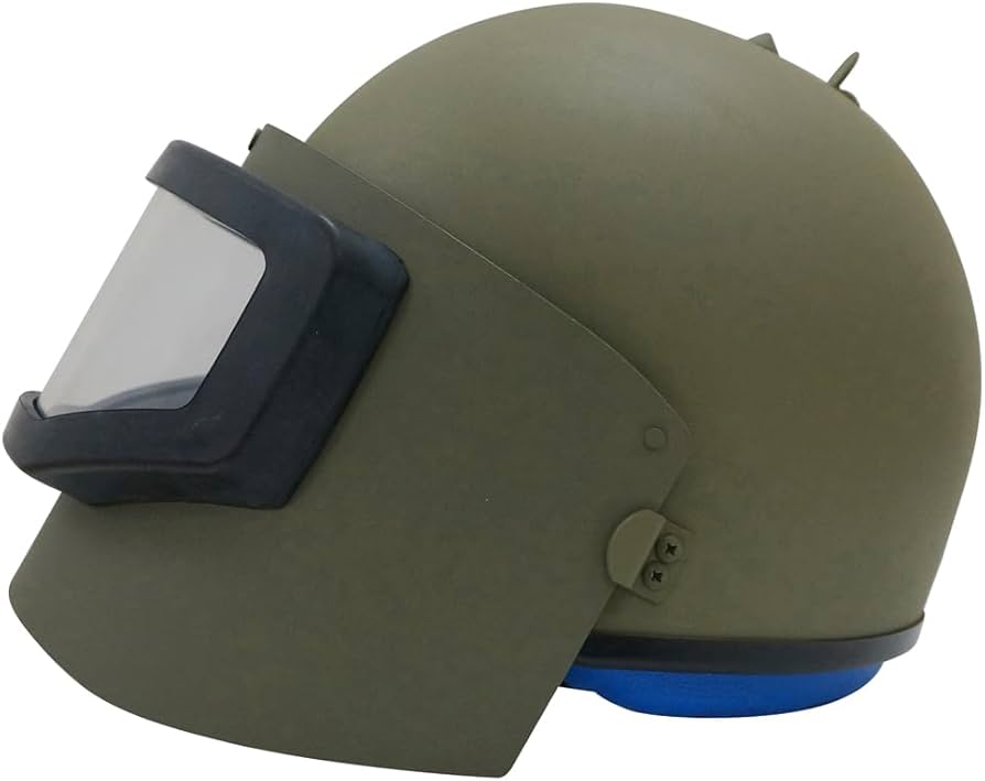 Amazon | ロシア軍 MASKA-1 ヘルメット 複製品 黄緑/グリーン FSB MVD