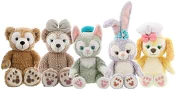 ステラルー、シェリーメイ、ジェラトーニ、ダッフィーセット