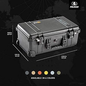 Amazon.com: Pelican 1510 Case With Foam (Black)