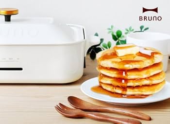 Amazon | BRUNO コンパクトホットプレート [ ホワイト / 5種プレート